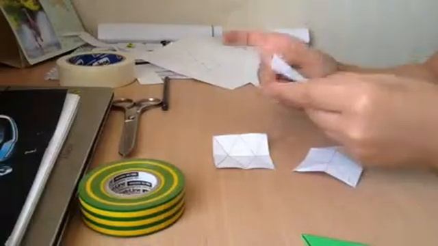 Поделка из бумаги от Вадима Ситникова смотреть онлайн