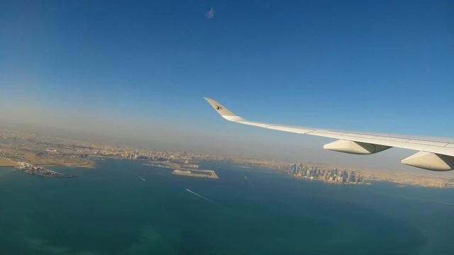 Airbus A350 Take Off From Doha 4K