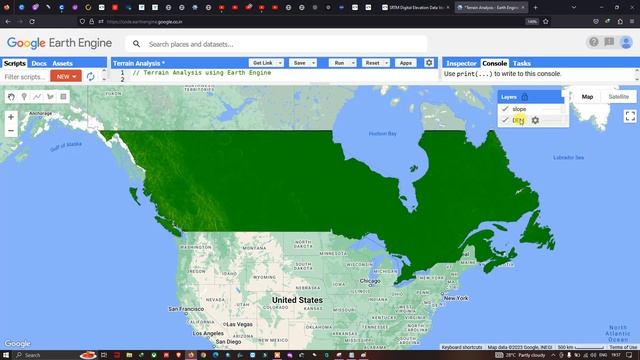 Terrain Analysis using Earth Engine | SRTM DEM смотреть онлайн