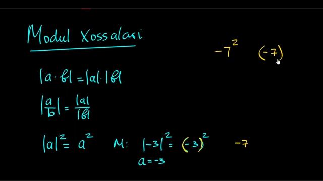 35–dars. Modul tushunchasi. | ALGEBRA KURSI смотреть онлайн