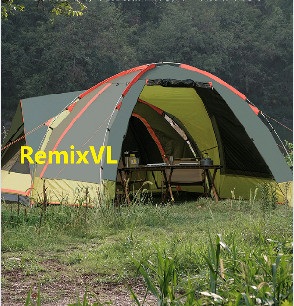 магазин RemixVL: Палатка 2-х слойная шатер тент 2-х комнатная Chanodug CD - 2054 смотреть онлайн