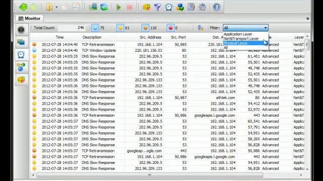 Tutorial of how to use the event manager of AthTek NetWalk - identify the packets in sniffing смотреть онлайн