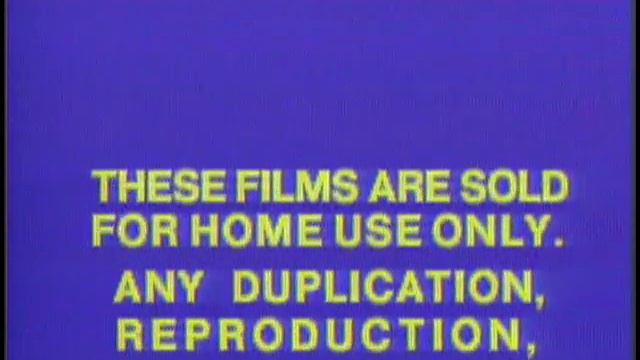 1979 Columbia Pictures Home Entertainment opening logo & closing FBI warnings (HQ) смотреть онлайн