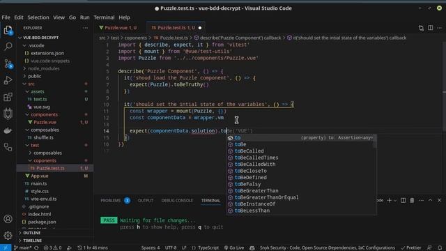 ?️♂️ BDD és Vue.js: Hogyan készíts el egy titkosított szöveg visszafejtő játékot tesztek írásával? смотреть онлайн