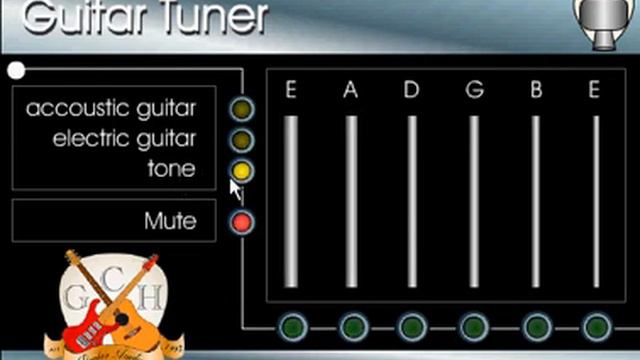 Free Guitar Tuner For Aco/Ele/Tone смотреть онлайн
