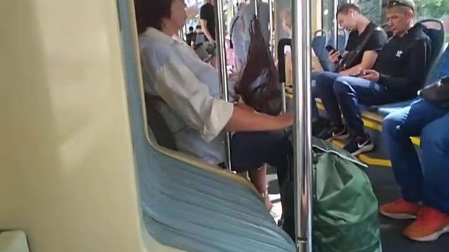 Поездка на Трамвае №11 На Витязе-М №31053 (Богородское-16-ая Парковая Улица) Москва 12.08.2022 смотреть онлайн