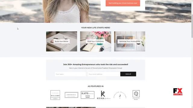 Tribe Coach - Feminine Coaching Business WordPress Theme Herb De смотреть онлайн