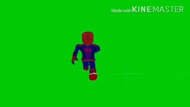 Spider man ROBLOX green screen смотреть онлайн
