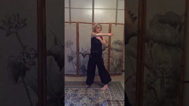 Парящий журавль (фрагмент)