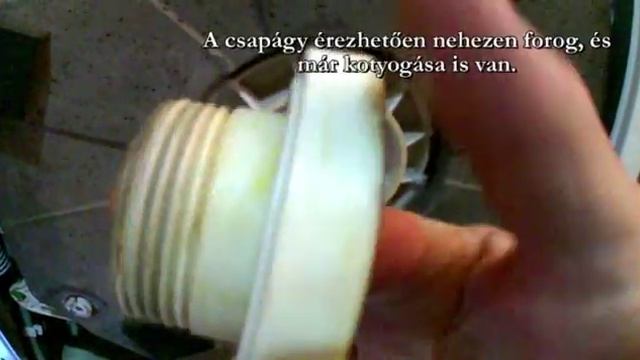Zanussi ZWN286 Mosógép Csapágycsere