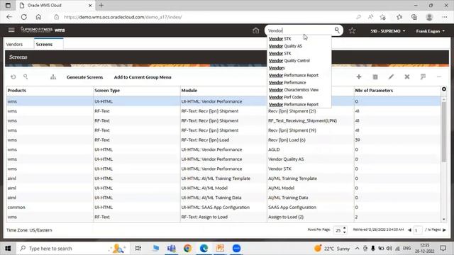 Oracle Fusion WMS Receiving Options | Oracle Warehouse Management Cloud Service | Oracle WMS BISP смотреть онлайн