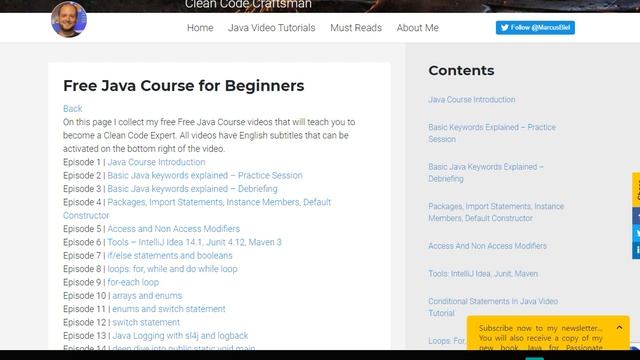 Learn Java Online Free. Online Free Java Learning Course смотреть онлайн