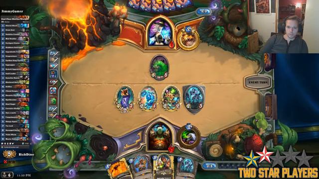 Hearthstone - So Close! 11 Win Arena [Dual Class Warrior/Warlock] [Draft + Run] Two Star Players смотреть онлайн
