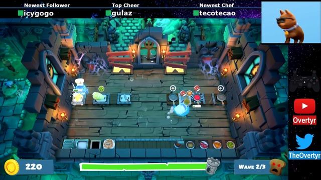 Overcooked 2 - HANGRY HORDE ? Horde 1 - 100% - Solo! смотреть онлайн