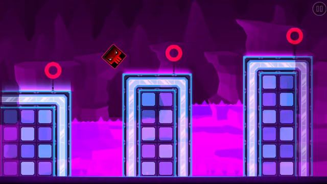 геометри деш ворлд 10 уровень с первого раза #geometrydash #amongus смотреть онлайн