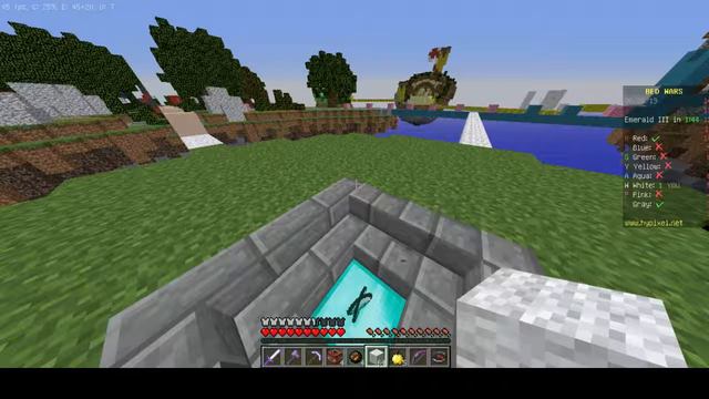 Minecraft играем в майн на хайпукселе го лайк и подписку смотреть онлайн