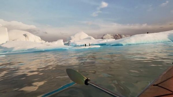 KAYAK VR Mirage : Kayaking in ANTARCTICA (Found WILLY)