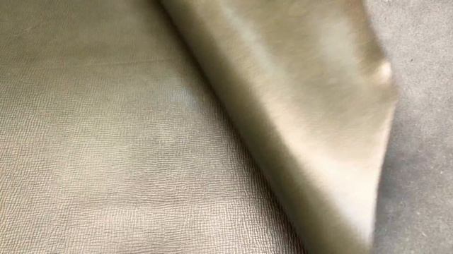 КРС тиснёный, цвет болотный, 1,3 1,5 мм, Италия