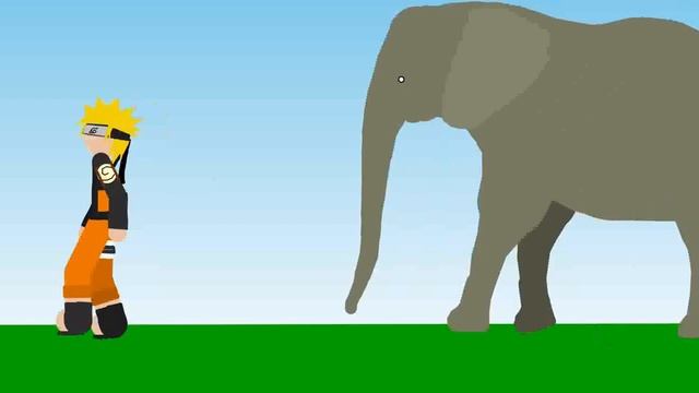 Наруто VS Слон смотреть онлайн