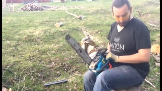 эпизод 14. Заточка цепи бензопилы Союз. смотреть онлайн