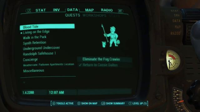 Glowing Fog Crawler Battle (Fallout 4 Far Harbor DLC) смотреть онлайн