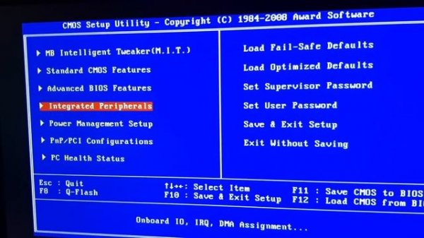 Не работают клавиатура и мышь в usb-портах на windows XP, 7.