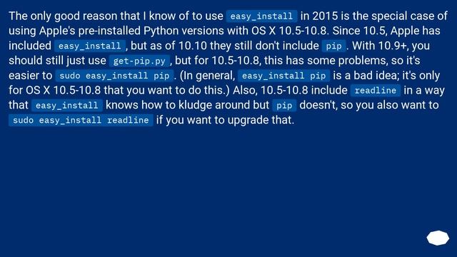Why use pip over easy_install? смотреть онлайн