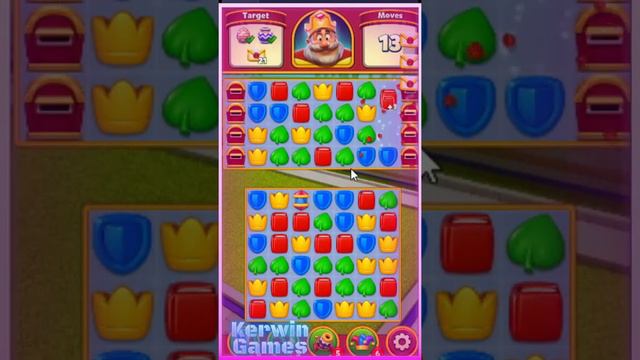 Royal Match Level 55 - Hard Level - No Boosters смотреть онлайн