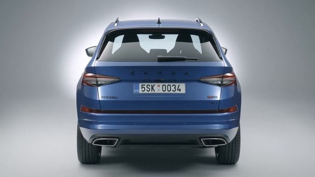 SKODA KODIAQ RD 2021 FACELIFT Footage. Обновленный Шкода Кодиак РС 2021.