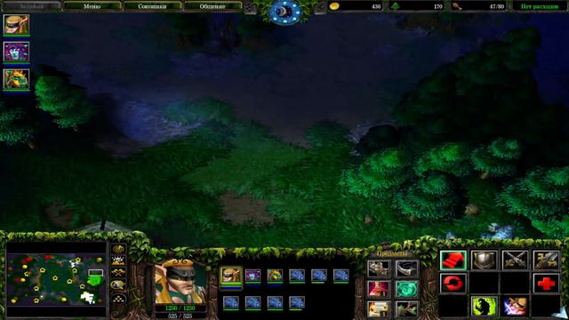 Warcraft 3 Frozen Throne (Re-Balance) - Дальнобойные наги #6 смотреть онлайн