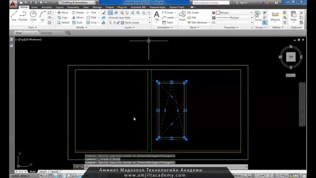 AutoCAD огтлол дээр тавилга интериор өгөх смотреть онлайн