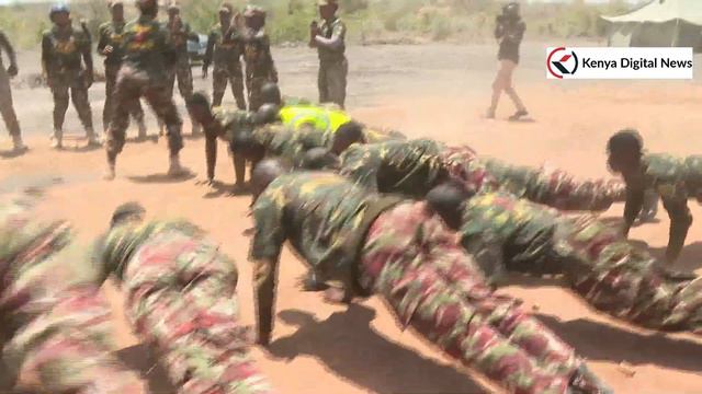 PRESIDENT RUTO AMAZED BY POLICE OFFICERS' CRAZY TRAINING AT KANYONYOO BORDER POLICE TRAINING CAMPUS смотреть онлайн