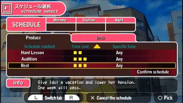 [PSP] THE IDOLM@STER SP (Yayoi) Gameplay
