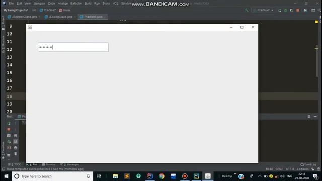 #javaswing #tutorial6 Adding JPasswordfield class in JFrame смотреть онлайн