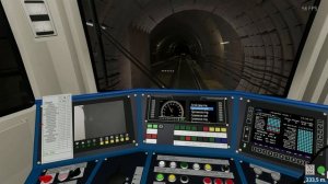 Управление поездом «Ока» в Metro Simulator 2