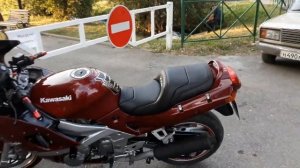 kawasaki zzr-2..............новое долгожданное  сиденье на kawasaki zzr