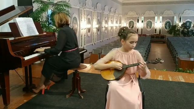 Ж. Обер. Жига. Оборина Дарья / соло/ домра 11 лет. смотреть онлайн