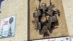 Москва.История появления и поломки часов на фасаде Центрального театра кукол имени Сергея Образцова
