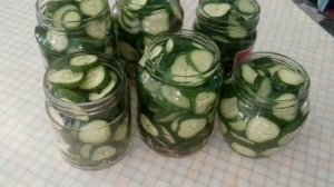 Маринованные резанные огурчики на зиму без стерелизации