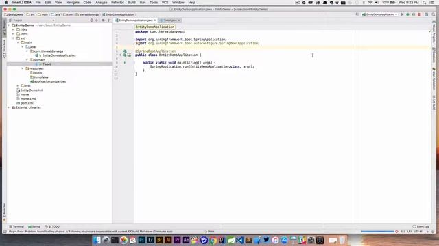 Spring Boot Entity Scan смотреть онлайн