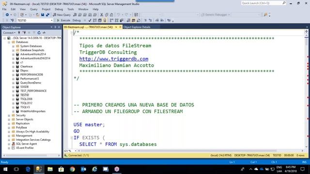 tsql avanzado clase 4-sequence-filestream-filetable-tiponodo смотреть онлайн