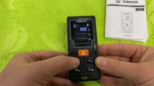 DEKO-50. Лазерная рулетка -дальномер.