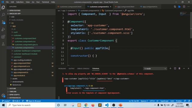 Angular- Component Interaction- Parent To Child смотреть онлайн