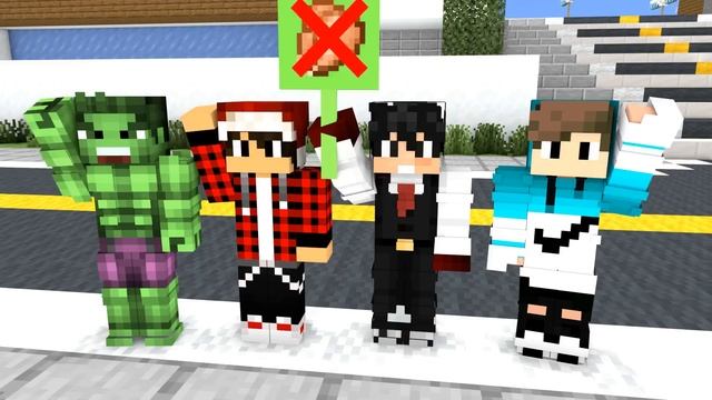 Monster School : Bad vs Good Zombie Family - Minecraft Animation смотреть онлайн