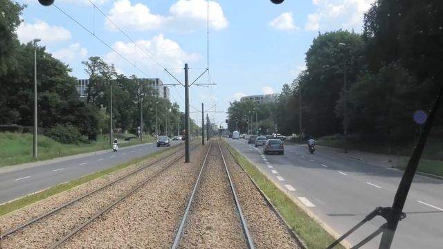 Tramwaje Kraków 2021 Linia 5 смотреть онлайн