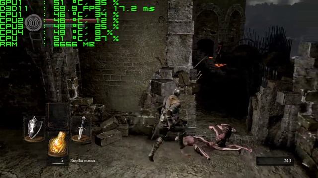 Dark Souls: Remastered - GTX 1070 + i7 4790k смотреть онлайн