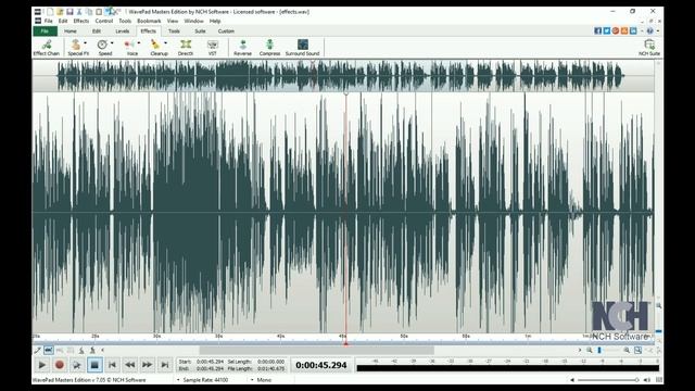 How to Add Audio Effects | WavePad Audio Editor Tutorial смотреть онлайн