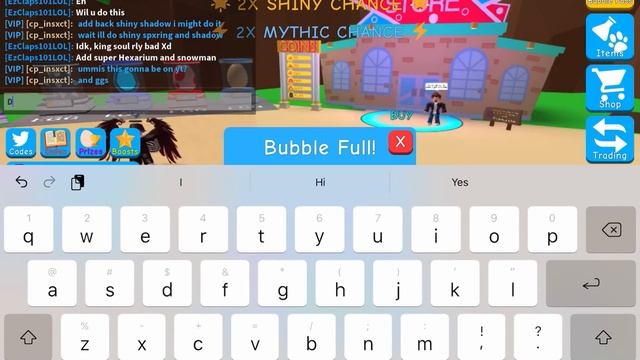 ZOMG doggy to dementor *mythic sundae champion* (day 49) | bubble gum simulator смотреть онлайн