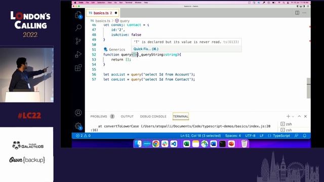 How to use TypeScript with Lightning Web Components with Aditya Naag Topalli at LC22 смотреть онлайн