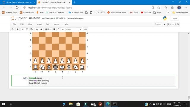 | Chess game in python (4 lines ) | | AK | смотреть онлайн